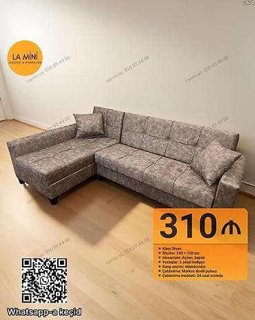 Künc divan, Açılan, Bazalı, Şəhərdaxili pulsuz çatdırılma