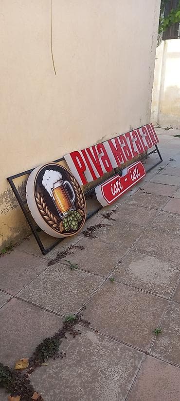 Məhsul: “PİVƏ MƏZƏLƏRİ – isti‑isti” işıqlı reklam lövhələri dəsti 900