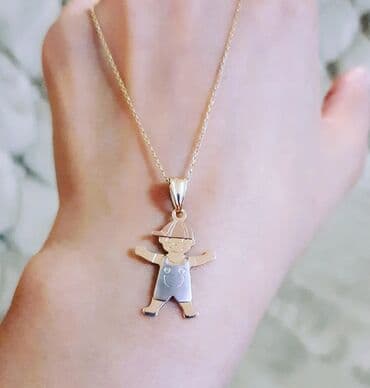 Колье, Желтое золото, 585 проба, 188 г