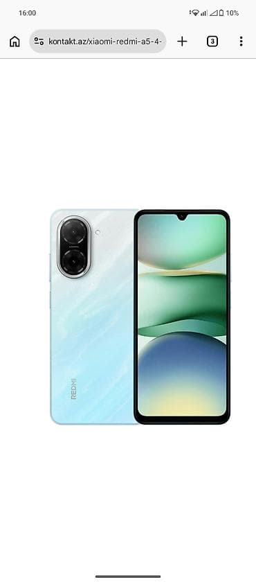 honur telfonu: Xiaomi Redmi A5 1 ayın telfonudu təzədir bu gün üçün satılır sabaha — 1