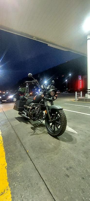 kuba dragon 50: Məhsul: Kruizer tipli motosiklet – “Sheikh Biker Cycles” üslublu, mat — 5