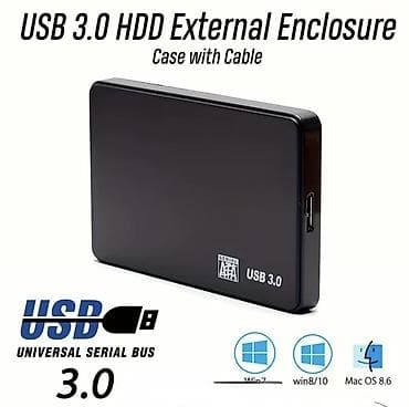 Masaüstü kompüterlər və komponentlər: USB 3.0 2.5" HDD/SSD xarici korpus - 2.5 düymlük SATA HDD/SSD-lər — 3
