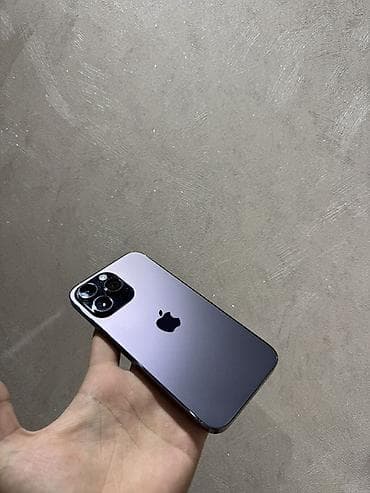 apple.iphone 5: IPhone 14 Pro Max, 128 GB, Deep Purple, Face ID — 1