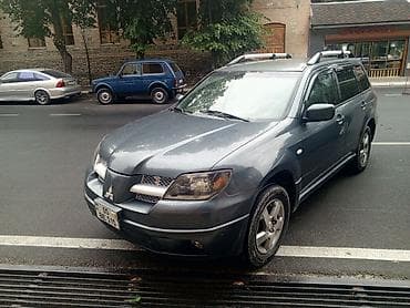 opel vektra b: Mitsubishi Outlander, tünd boz rəng, 5 qapılı krossover/SUV. Əsas — 4
