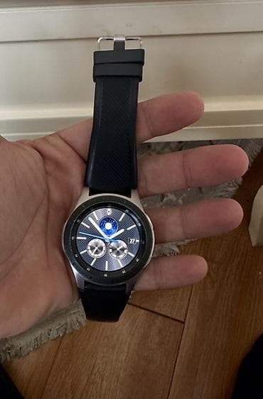 Elektronika: Samsung Galaxy Watch (döner bezelli model) - Klassik dairəvi dizayn — 2