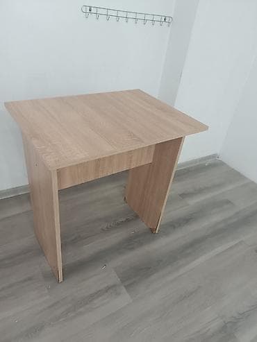 masa ders: Düz masa, Stulsuz, Polkasız, Siyirməsiz, Teksturalı laminat — 1
