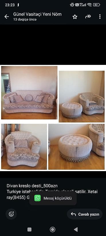 Divan, 2 kreslo lalafo.az -da Divan, 2 kreslo