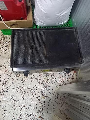 kafe aparati: İki zonalı elektrikli ızgara-plita - Brend: Remta Machinery (etiket — 2