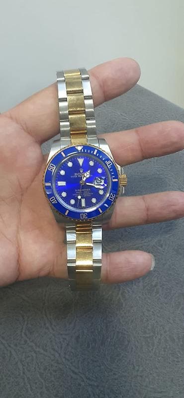 kol saati: Yeni, Qol saatı, Rolex, rəng - Göy — 1
