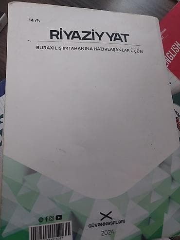 Riyaziyyat 9-cu sinif, 2024 il — 2