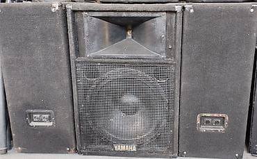 4 ədəd Yamaha kalonka, 1 ədəd 20 kanal aktiv yamaha — 4