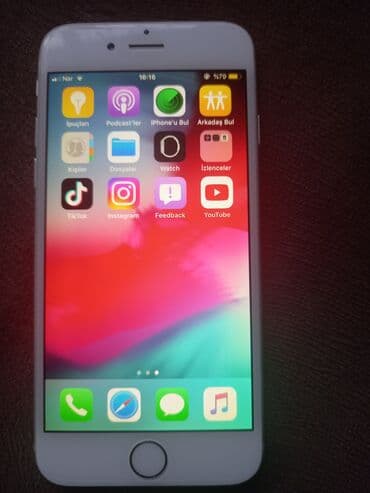 samovar tokla: IPhone 6, 16 GB, Gümüşü, Barmaq izi — 7