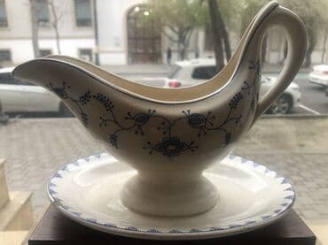 ev əşyaları işlənmiş: Винтажная соусница — 4
