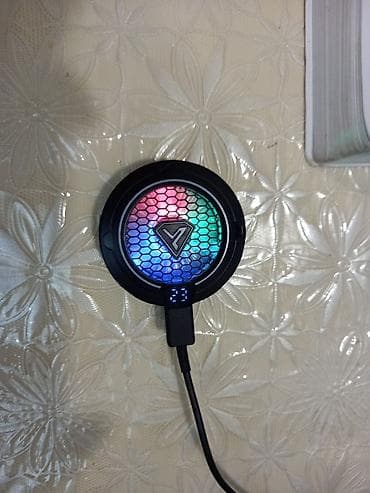 cat kabel: RGB işıqlı USB soyuducu fan – oyun telefonları üçün - Telefonun arxa — 2