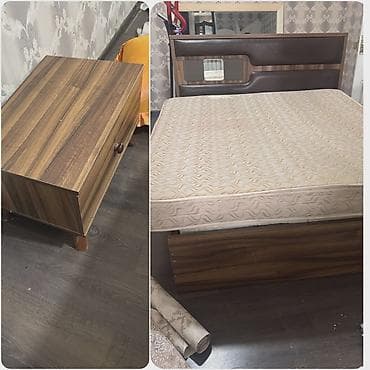 İkinəfərlik çarpayı, 2 tumba, İşlənmiş