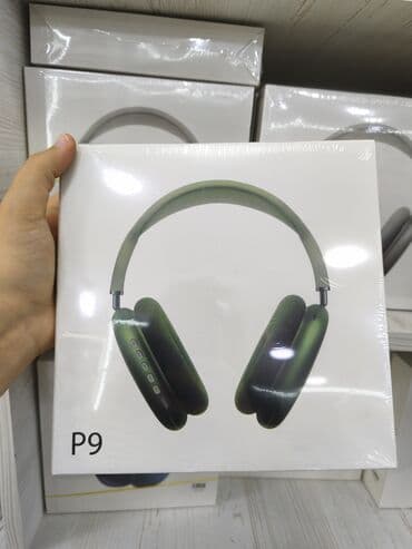 qulaqciq temiri: P9 simsiz qulaqlıq - Tam ölçülü, başüstü dizayn: geniş yastıqlar və — 1