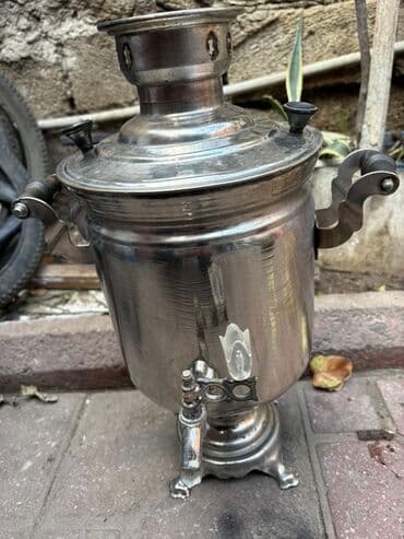 купить бу самовар на дровах: Новый Дровяной Самовар, 5 л, Платная доставка — 4