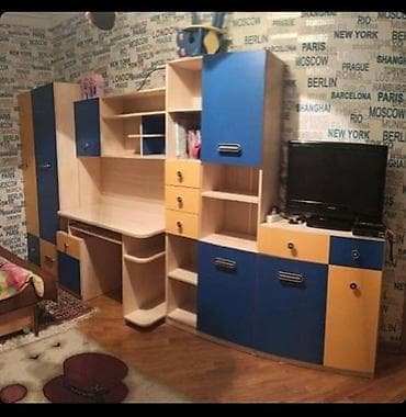 siyirmeli dolab: Oğlan və qız üçün, İşlənmiş, Təknəfərlik çarpayı, Tumba, Yazı masası, Dolab — 3