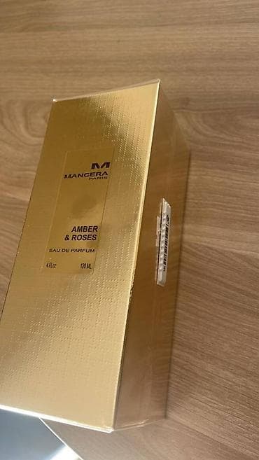 Mancera Amber & Roses – uniseks ətir, 120 ml, 100% orijinal. 🔹