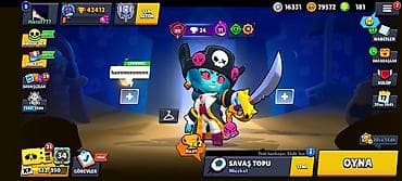Brawl Stars hesabı – yüksək səviyyəli, güclü tərkib - Kupa: 42,412