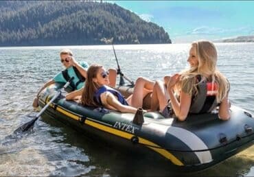 купить катер в баку: Hava ilə doldurma 3 nəfərlik Qayıq-İNTEX amerika — 3