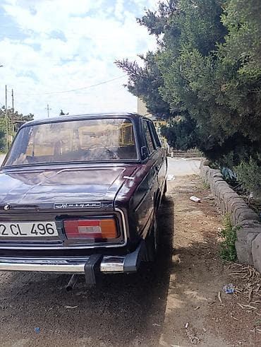 hyundai emblem: VAZ 2106 sedan - Kuzov: 4 qapılı sedan, tünd albalı rəng - Mühərrik — 5
