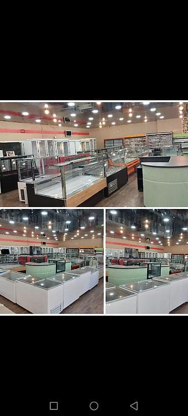 dondurma soyuducular: Mağaza və supermarket avadanlıqları - Şüşəli soyuducu vitrinlər: ət — 1