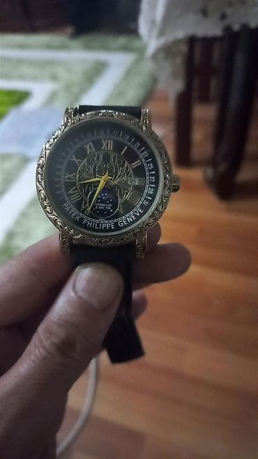yantar saat: Qol saatı, Patek Phillipe, rəng - Qızılı — 3