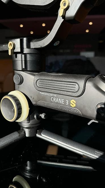 type c adapter: Zhiyun Crane 3S peşəkar kamera stabilizatoru - Model: Zhiyun Crane 3S — 3