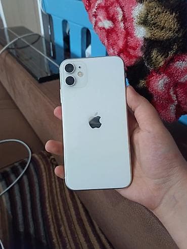 IPhone 11, 128 GB, Ağ, Face ID