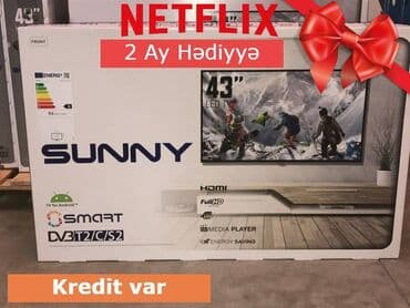 shivaki 82 ekran smart: Sunny 109 Smart 4K Kredit Magazaya Gəlmədən Whtspda 12 ay 67 manat 1 — 4