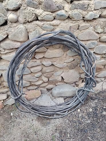 mis boru satışı: 4 jila 25 li alüminium kabel.Qiymet 1 metreye aiddir. Sekilde — 1