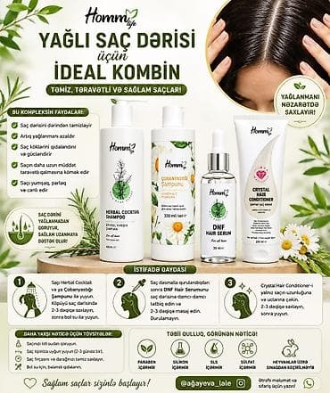 dt 3: Homm Life saç baxımı kompleksləri – fərqli ehtiyaclar üçün tamamlayıcı — 1