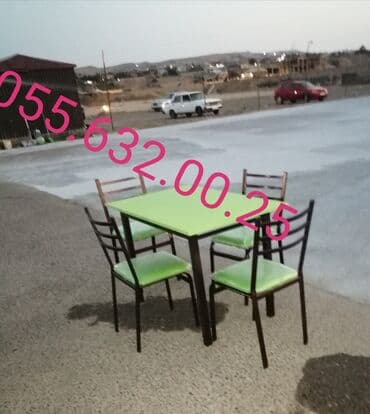 heyet ucun oturacaqlar: Dəniz qiragi üçün stol stul desti, kafe və cayxana üçün stol stul — 11