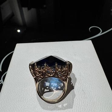 polad uzuk: Üzük, Sarı qızıl, Topaz — 3