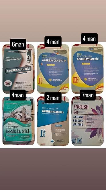 DƏRSLİK VƏ TEST TOPLULARI - Azərbaycan dili – 9-cu sinif. “Buraxılış