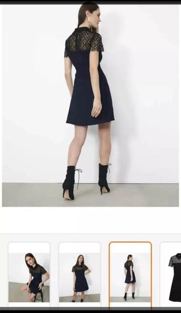 красное платье: Коктейльное платье, Миди, Ipekyol, M — 2