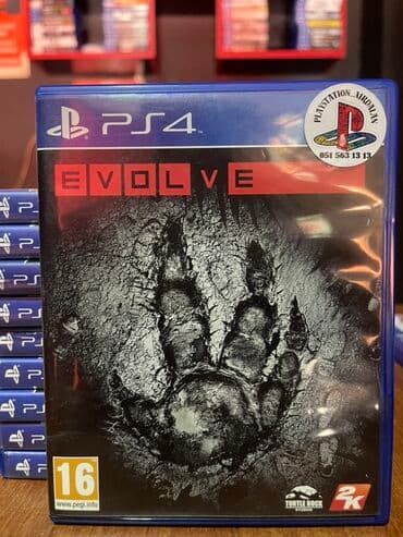 en ucuz ps: PS4 üçün Evolve oyunu. Aksiyon və macəra janrında olan bu oyun — 1