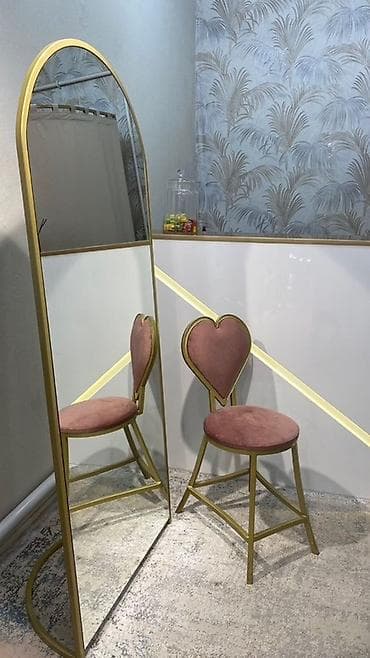 ekran sekileri: Güzgü Döşəmə üstü, Hamam üçün, Çərçivə ilə — 3