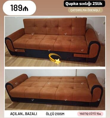 Divan, Yeni, Açılan, Bazalı, Parça, Ödənişli çatdırılma