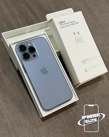 Мобильные телефоны и аксессуары: IPhone 13 Pro, 256 ГБ, Sierra Blue, Гарантия, Кредит, Беспроводная зарядка — 1