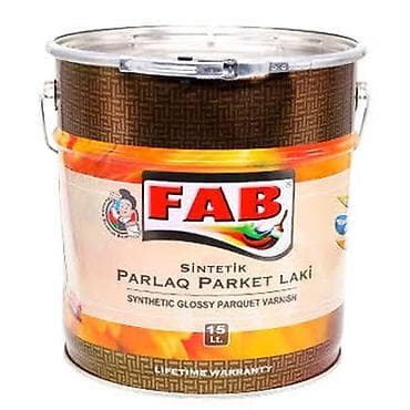 Sintetik Döşəmə və parket üçün lak, FAB, 15 l, rəng - Şəffaf, Qoruma lalafo.az -da Sintetik Döşəmə və parket üçün lak, FAB, 15 l, rəng - Şəffaf, Qoruma