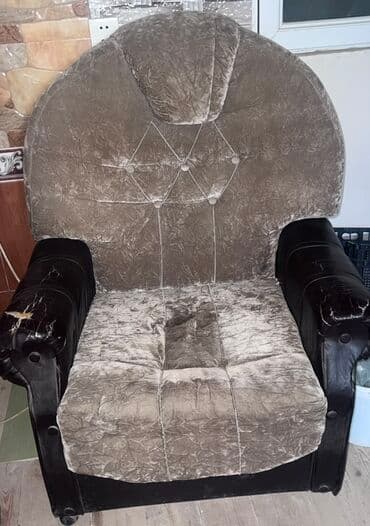 подвесное кресло: Б/у, Кресло, Ткань, Нет кредита, Нет доставки — 1