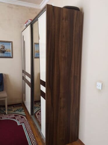 Quruducular: İşlənmiş, Açılan, 2 qapılı Düz dolab, Qarderob, paltar dolabı, Azərbaycan — 2