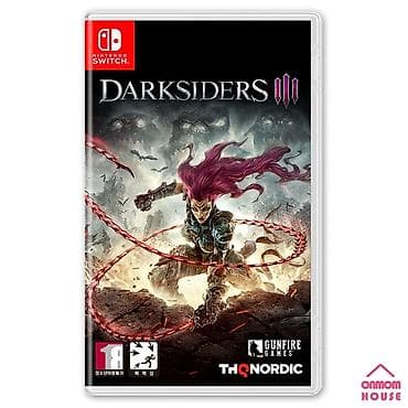 Видеоигры и приставки: Nintendo Switch üçün Darksiders III – fiziki oyun kartuşu (qutu — 1