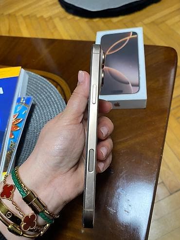 texnomart gence: IPhone 15 Pro, Natural Titanium — 1