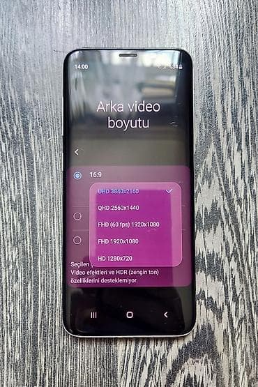Samsung Galaxy S8, 64 GB, rəng - Qızılı, Düyməli, Sensor, Barmaq izi — 9