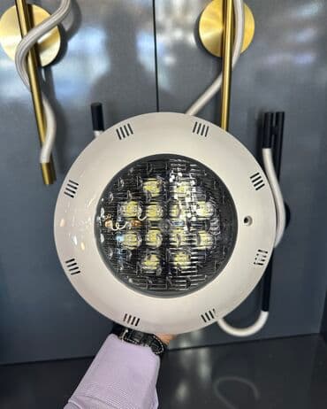 rgb işıq: Hovuz işığı 12 watt və 18 watt işıq gücündə olan hovuz işıqlarımız 12 — 6