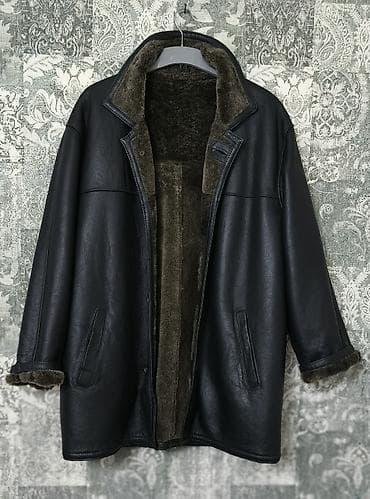 dublyonkalar: Натуральная кожаная дублёнка С натуральным мехом Немецкого бренда — 1