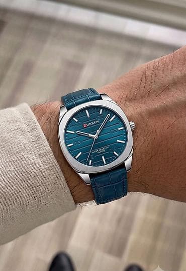 *CURREN 8480 - Kişi Saat* - Korpüs: Paslanmayan polad, 40mm -